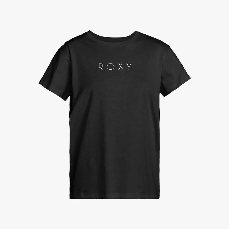 Sale Event Roxy Womens Just Do You Short Sleeve Tee Anthracite