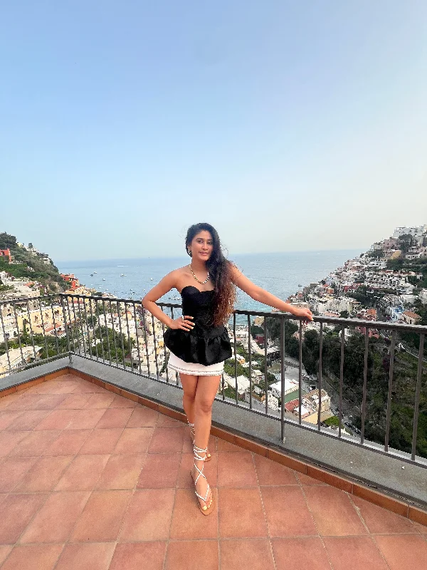 Weekend Bargains Galore Satin Bustier top