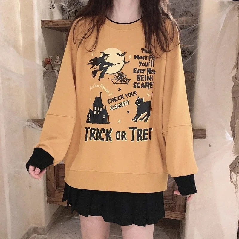 Steals and Deals Trick or Treat Crewneck