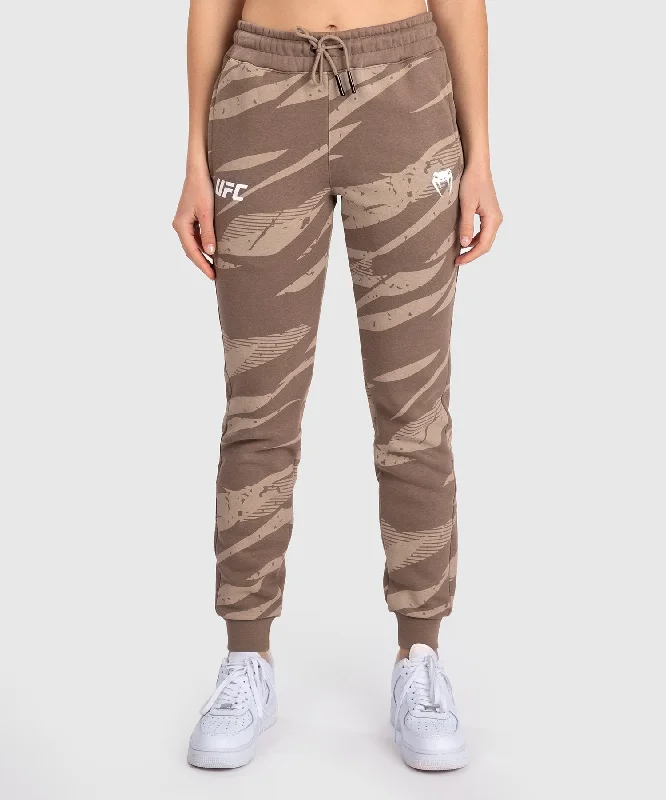 YEAR-End Clearance UFC Adrenaline by Venum Fight Week Women’s Cotton Pant - Desert Camo