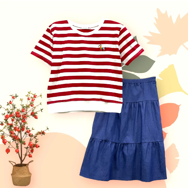 Fantastic Offers Patch Women Casual Short Sleeve T-Shirt