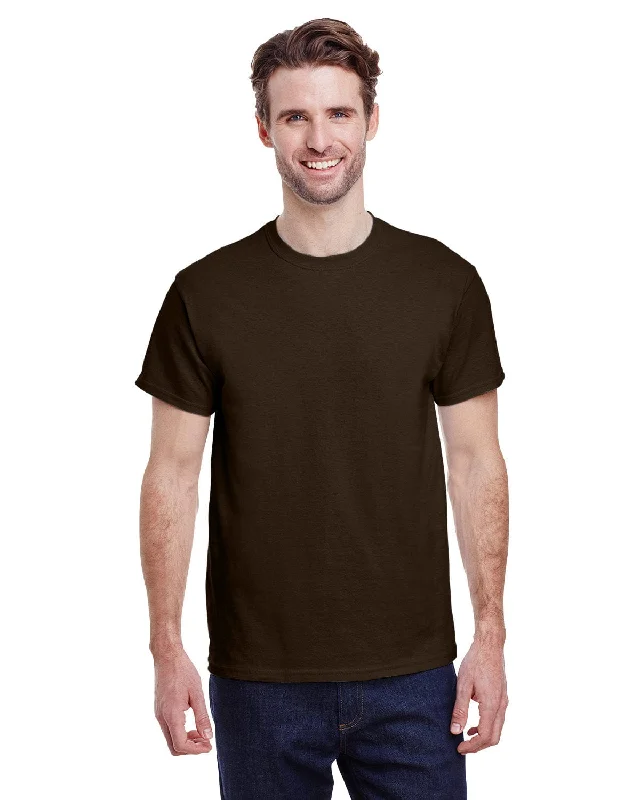 Gildan Ultra Cotton Heavyweight T-Shirt | Dark Chocolate