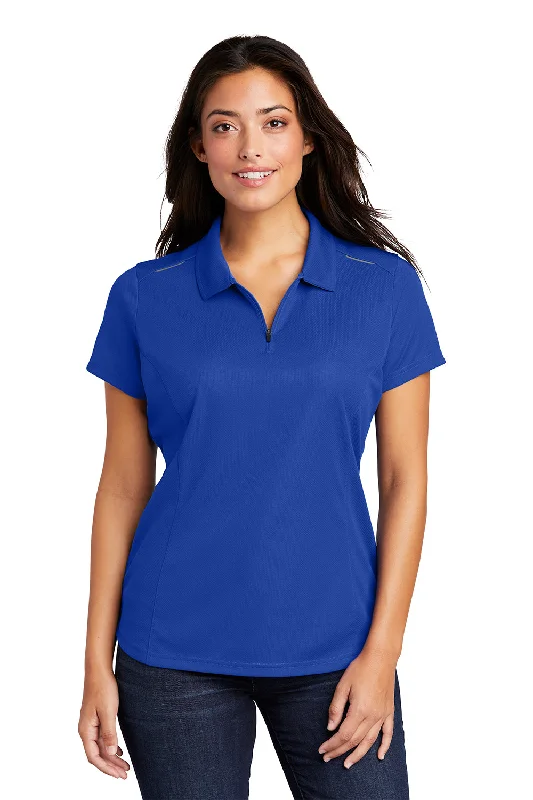 TIME-Limited Offer Port Authority Womens Moisture Wicking Short Sleeve Polo Shirt - True Royal Blue TIME-Limited Offer Port Authority Womens Moisture Wicking Short Sleeve Polo Shirt - True Royal Blue