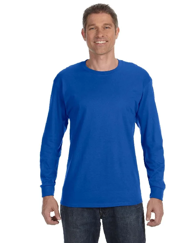 Gildan Heavy Cotton Long Sleeve T-Shirt | Royal