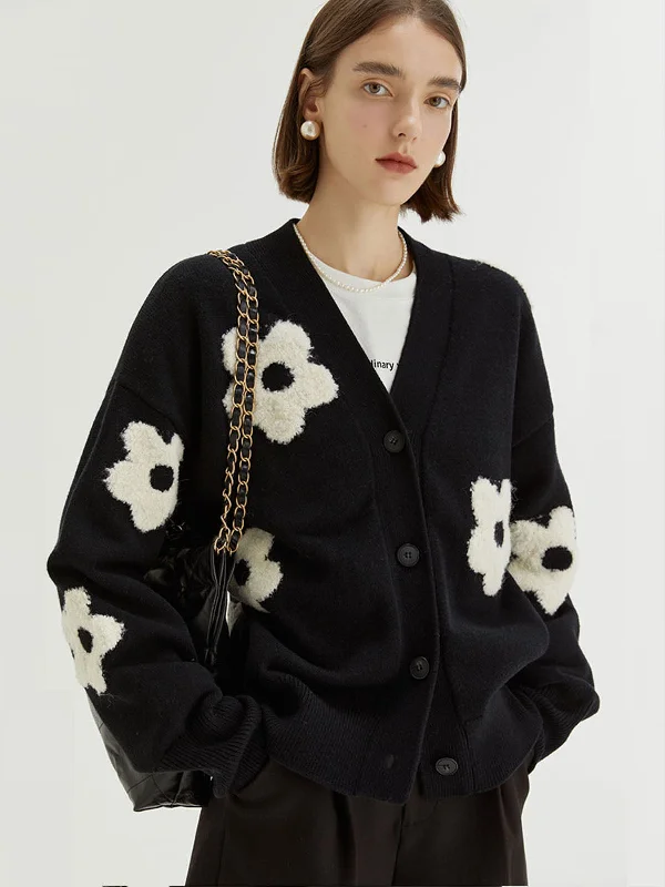 Price Fest Floral Charming Cardigan