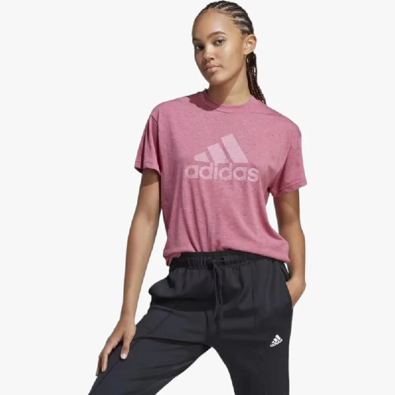 Deep Savings Adidas Womens Short Sleeve Tee Pink