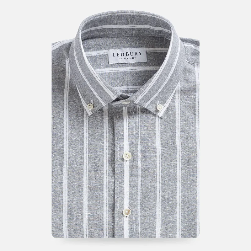 The Grey Harlow Cotton Linen Custom Shirt