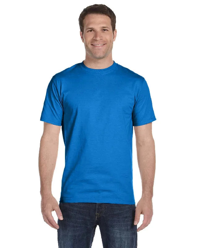 Hanes ComfortSoft 100% Cotton T-Shirt | Bluebell Breeze