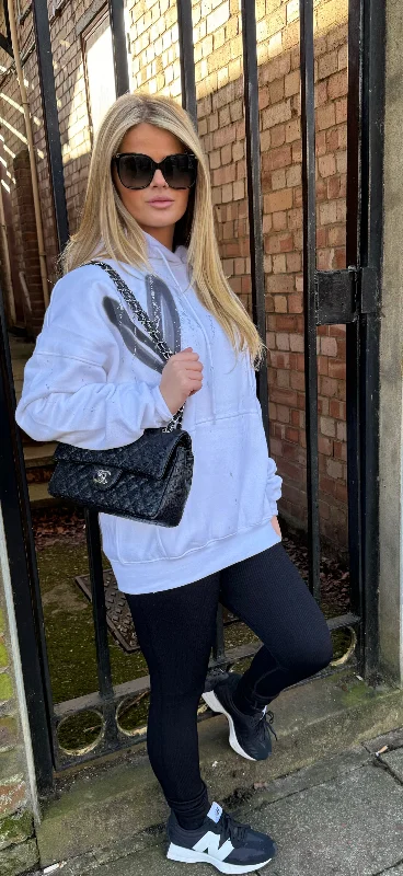 Final Offer Black/Grey Heart Hoodie
