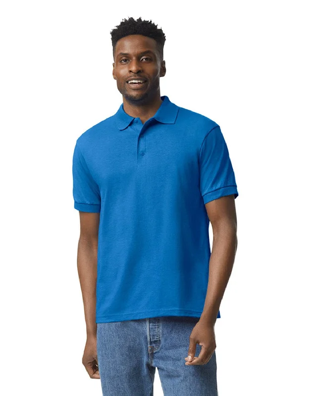 Gildan DryBlend 50/50 Jersey Knit Polo Shirt | Royal