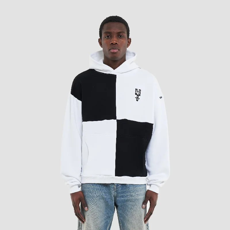 CONTRAST LOGO HOODIE