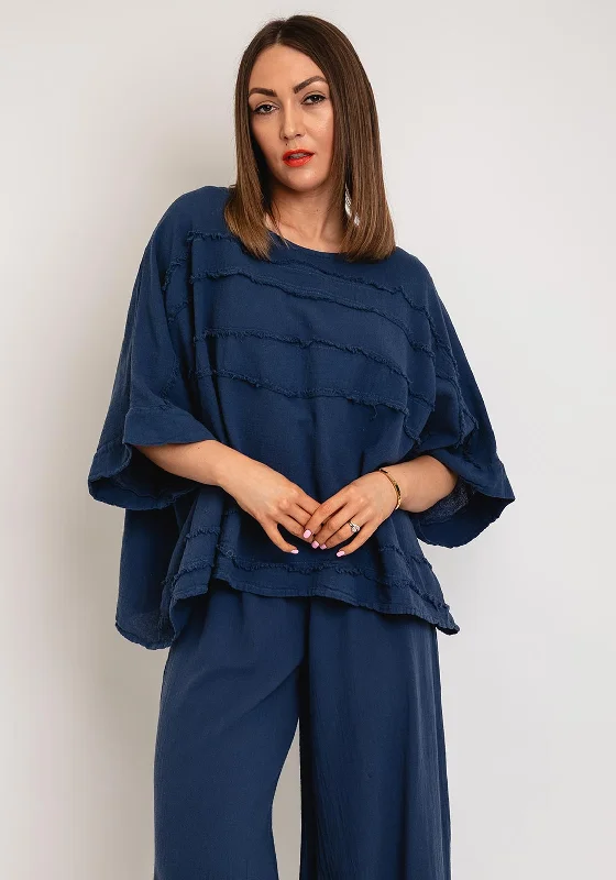 Early Access One Life Horizon Frayed One Size Top, Neptune