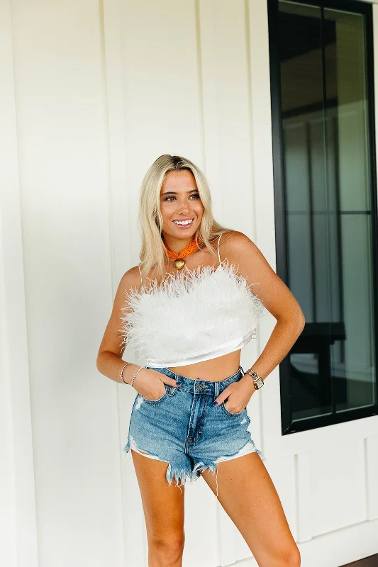 Make Your Weekend Count with Savings Found Feathers Tank - White