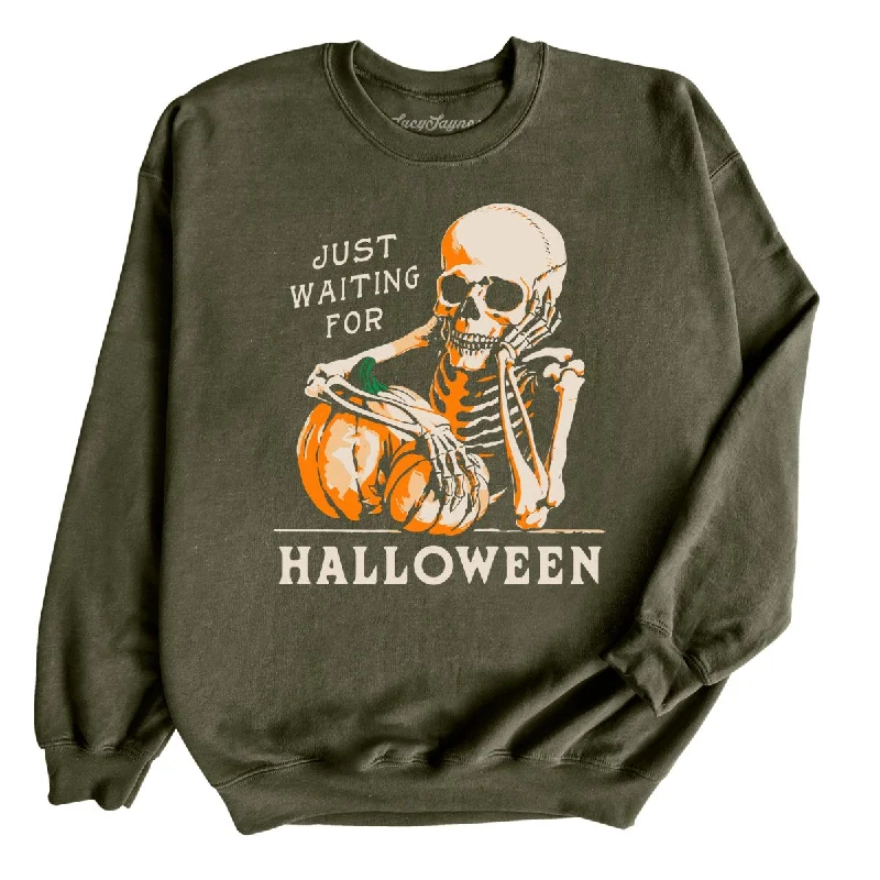 Weekend Deals to Brighten Your Day Just Waiting For Halloween Sweatshirt