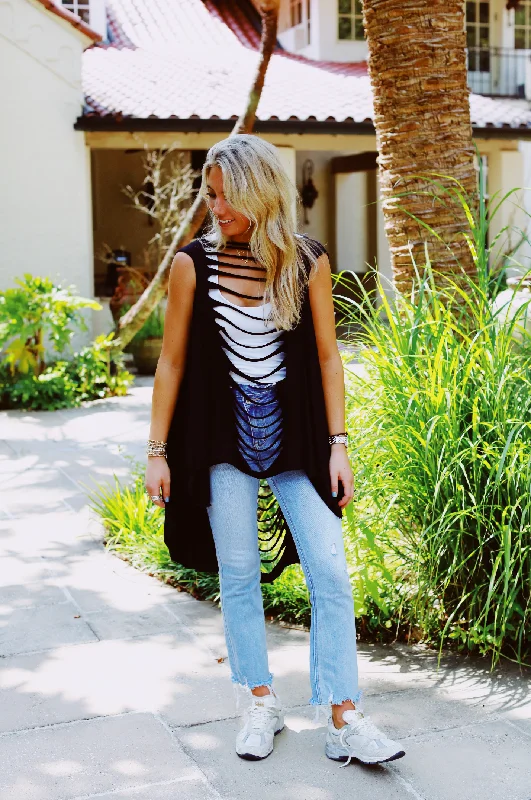 Low Cost Many Ways Shawl - Black