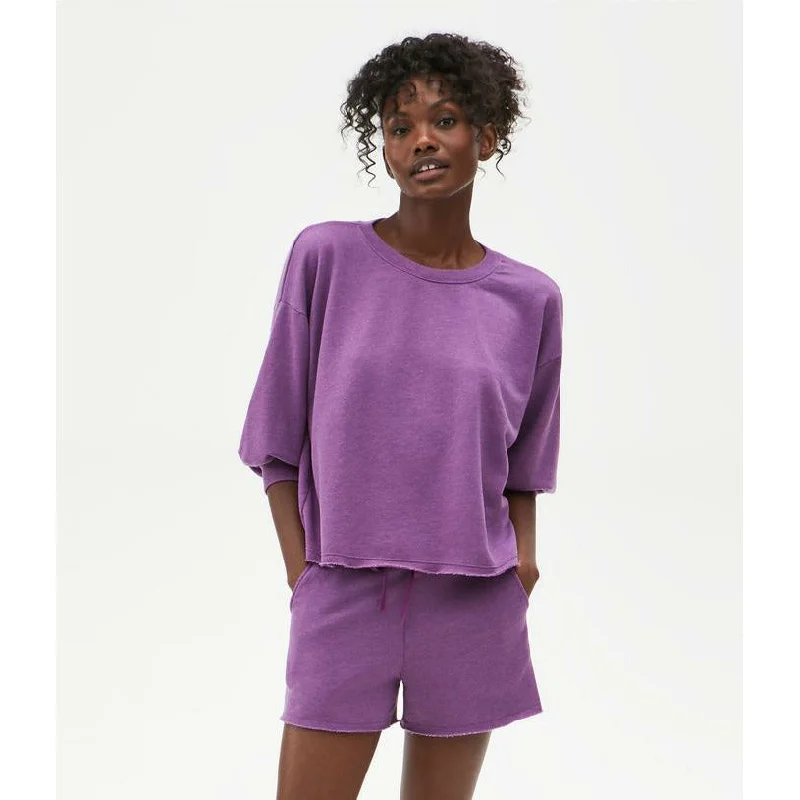 Hurry In Julia Puff Sleeve Pullover