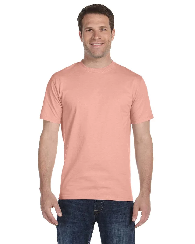 Hanes ComfortSoft 100% Cotton T-Shirt | Candy Orange