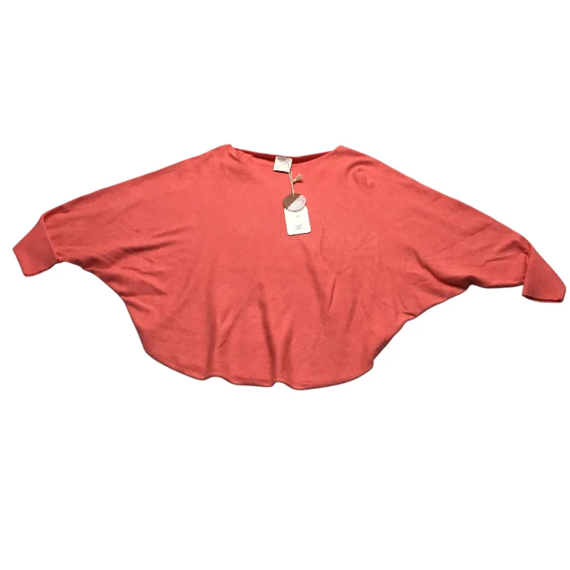 Weekend Bargains to Indulge In Sweater By Kerisma In Coral, Size: M