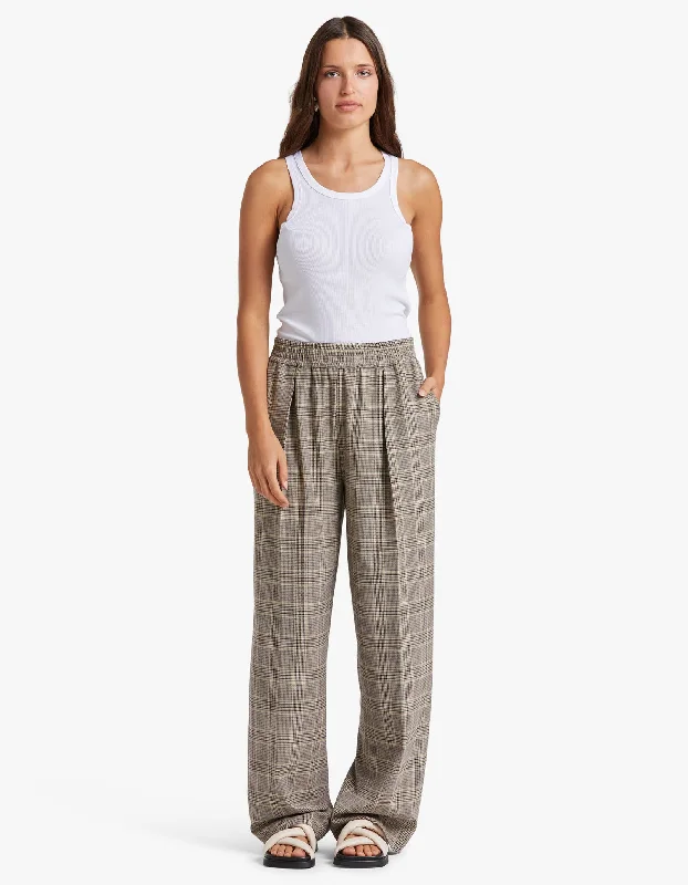 Exclusive Offer Julia Trousers 13103 - Peppercorn Check