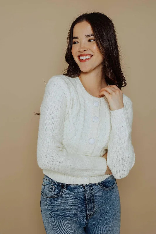 Weekend Discounts to Grab Janelle Cabled Cardi