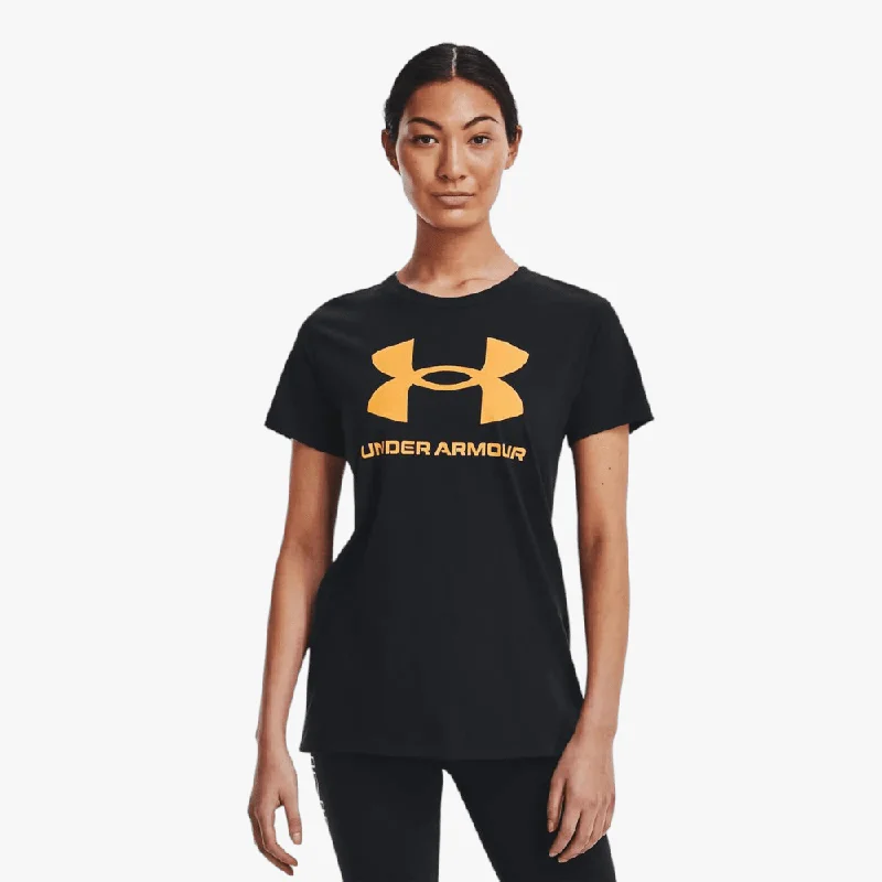 Instant Discount Under Armour Womens Sportstyle Graphic Short Sleeve 004 Black