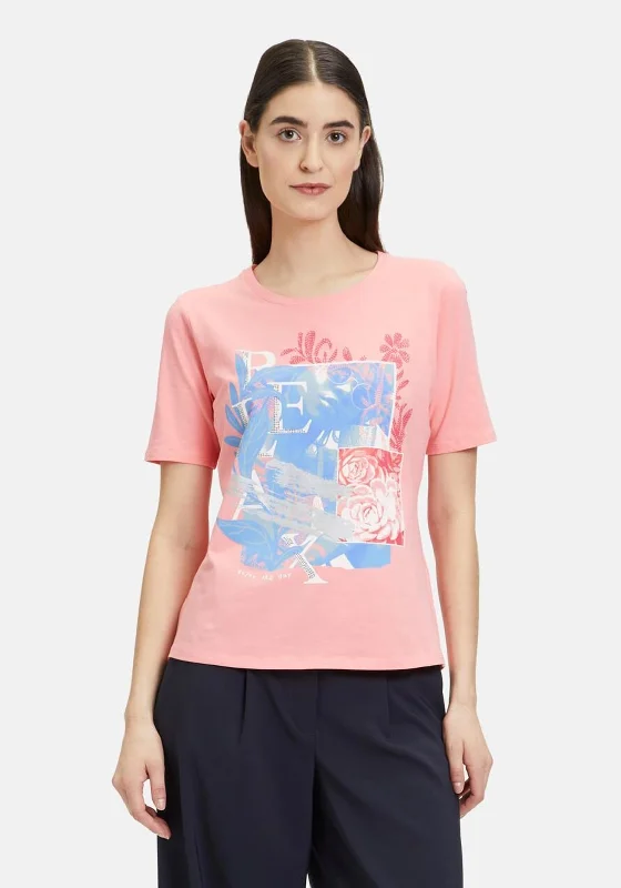 Exclusive Offers Betty Barclay Graphic Print T-Shirt, Pink