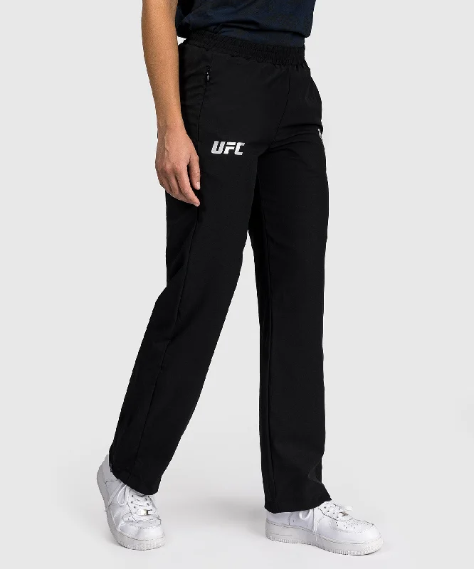 Discount Mania UFC Fusion by Venum Fight Week Women’s Straight Leg Pant - Black