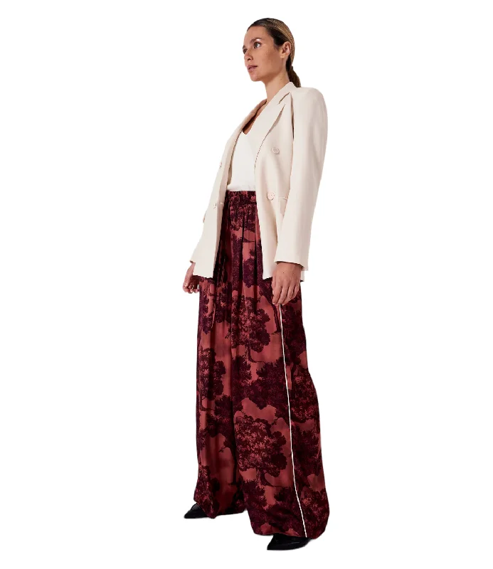 Super Bargain Vicolo pink flower pants