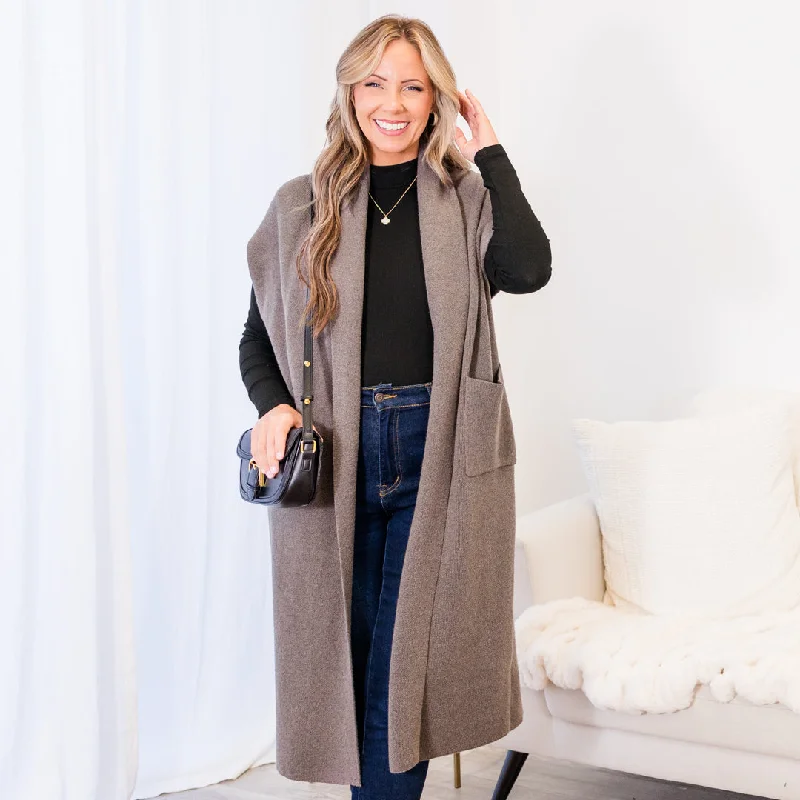 Shop and Save She's So Cute Cardigan, Grey