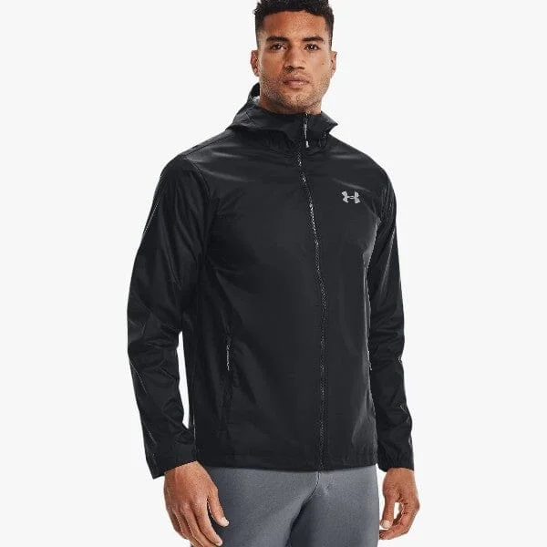 Under Armour Men's Forefront Rain Jacket 001 Black