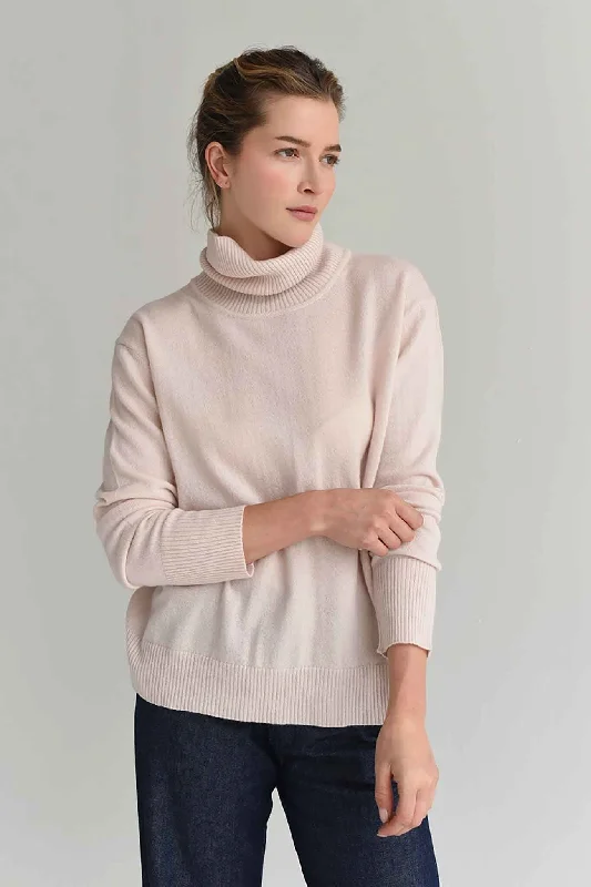 Online Exclusive M.PATMOS Maya Turtleneck - Pink Salt