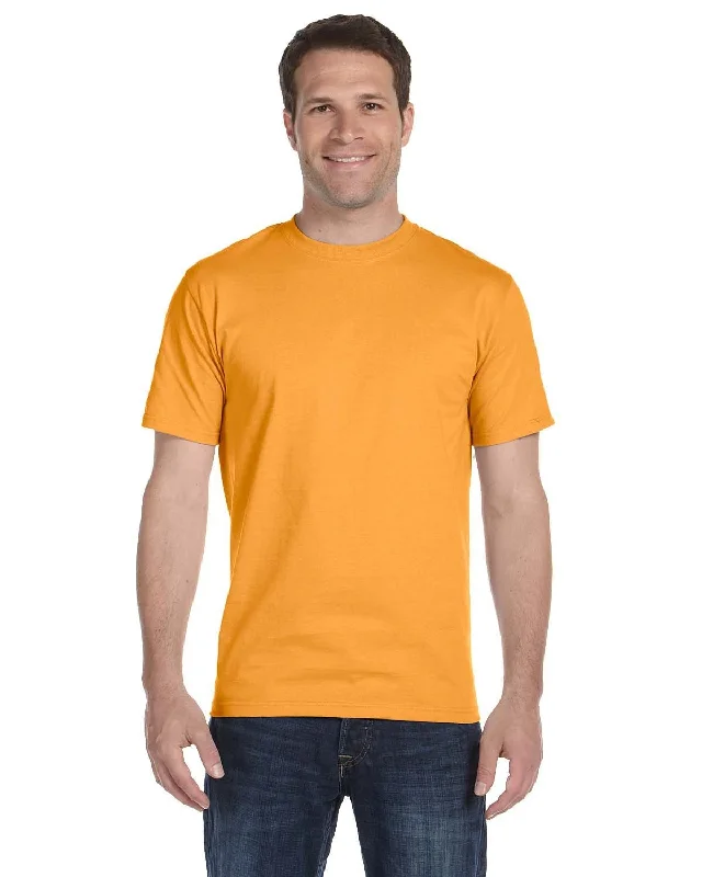 Hanes ComfortSoft 100% Cotton T-Shirt | Gold