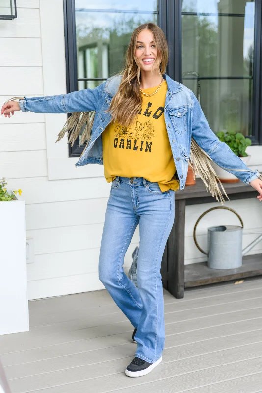 Deal Dash On The Fringe Jacket in Denim