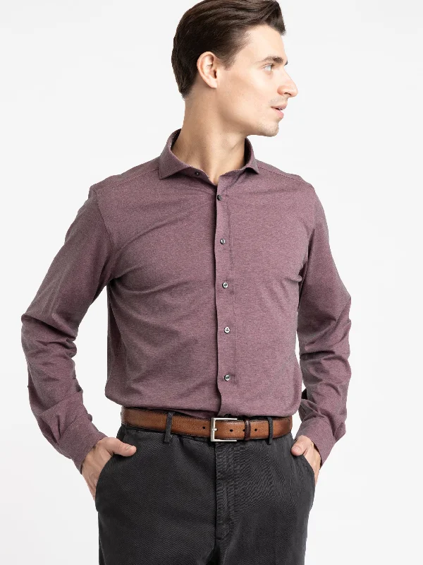 Purple Modern Fit Dress Shirt