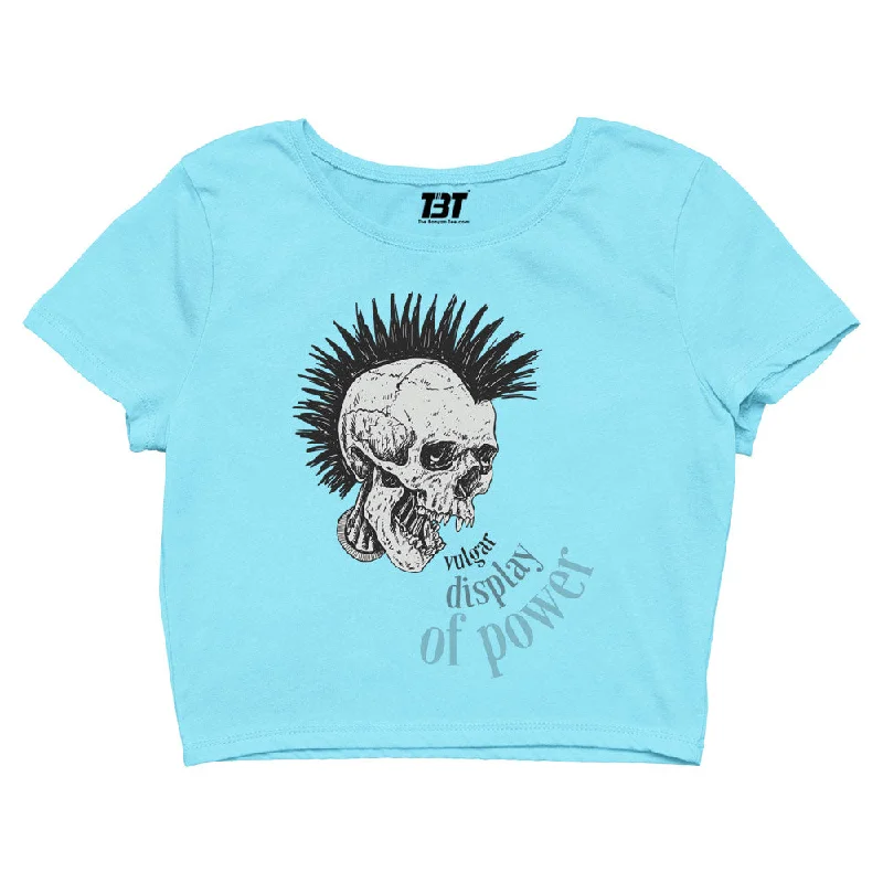 Midnight Madness Pantera Crop Top - Vulgar Display Of Power