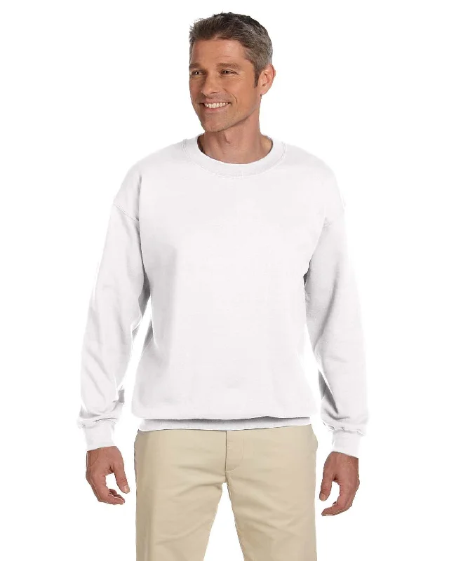 Gildan Lightweight 50/50 Crewneck Sweatshirt | White