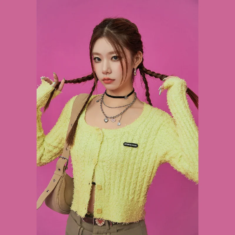 Today’s Special Color Crop Cardigan
