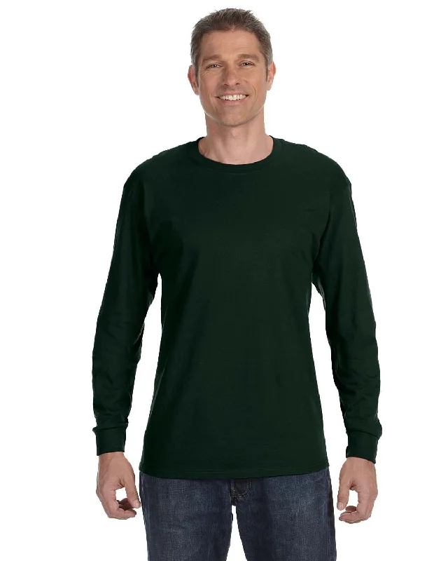 Gildan Heavy Cotton Long Sleeve T-Shirt | Forest Green