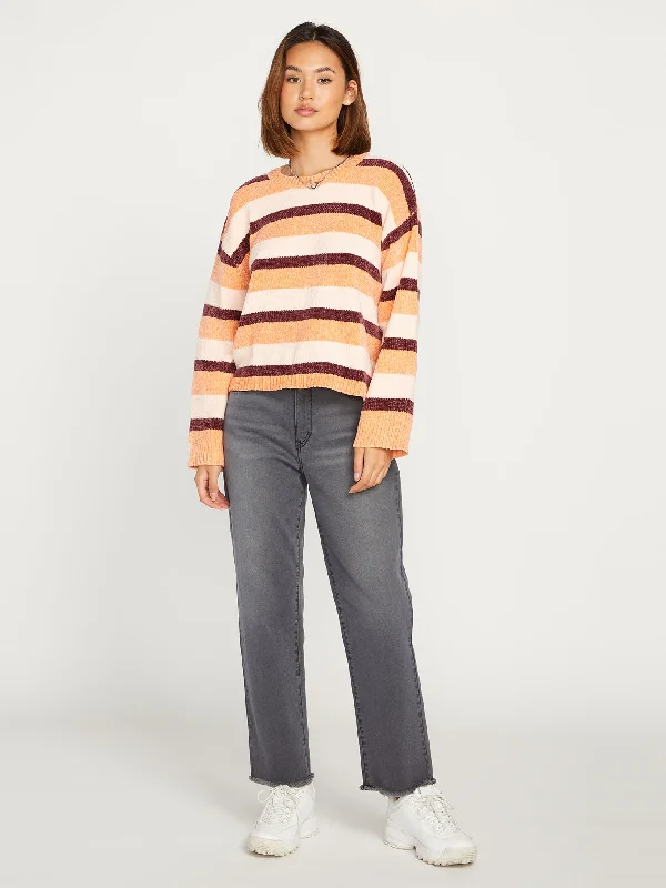 Stock Up and Save Bubble Tea Sweater -Melon