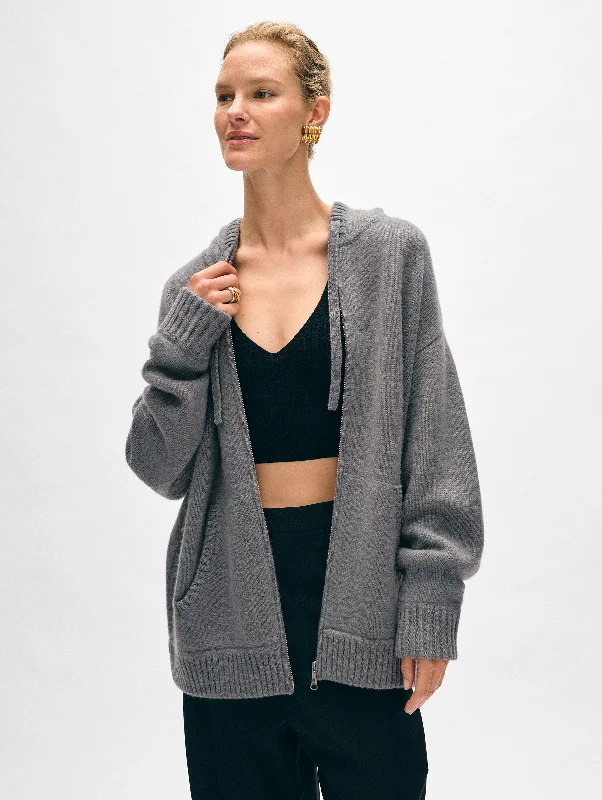 Deal Dash Merino Cashmere Luxe Boyfriend Hoodie