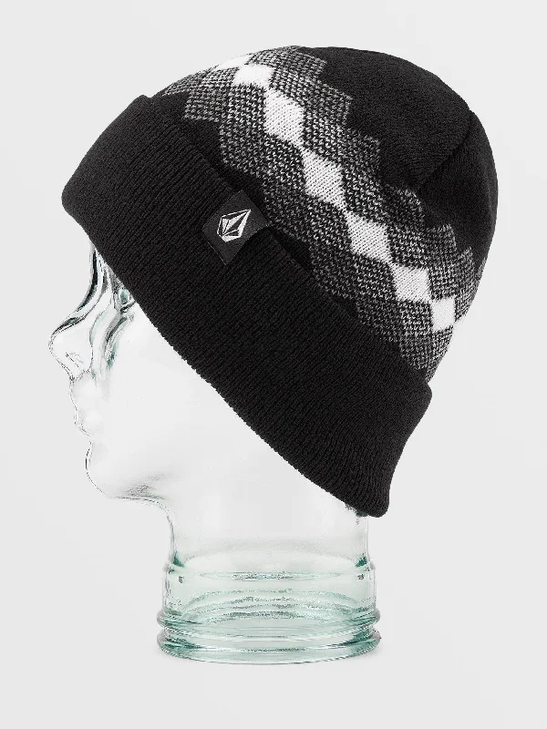 Big Discounts Womens Check This Beanie - Black