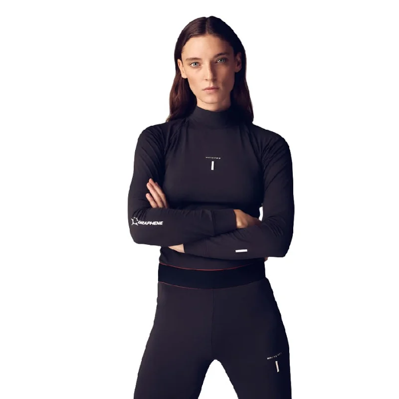 Whitespace Women's Graphene Midweight Baselayer Mock Neck 2024