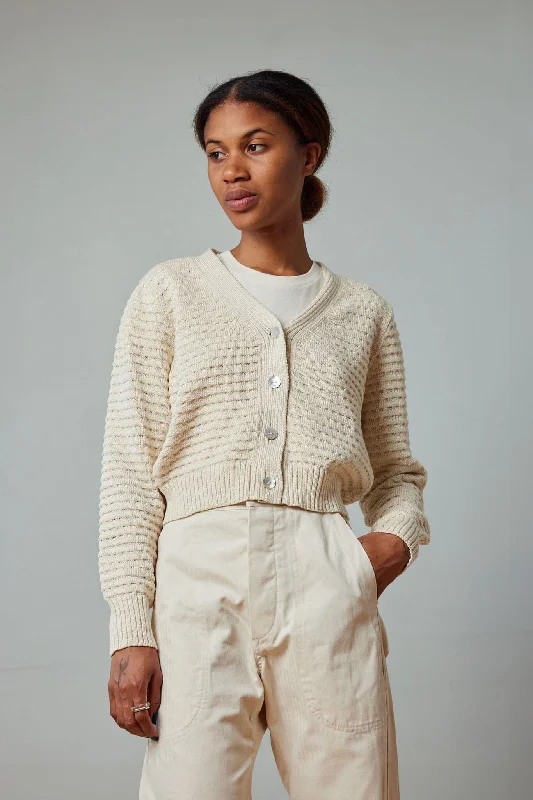 Instant Savings M.PATMOS Edward Cardigan - Ecru