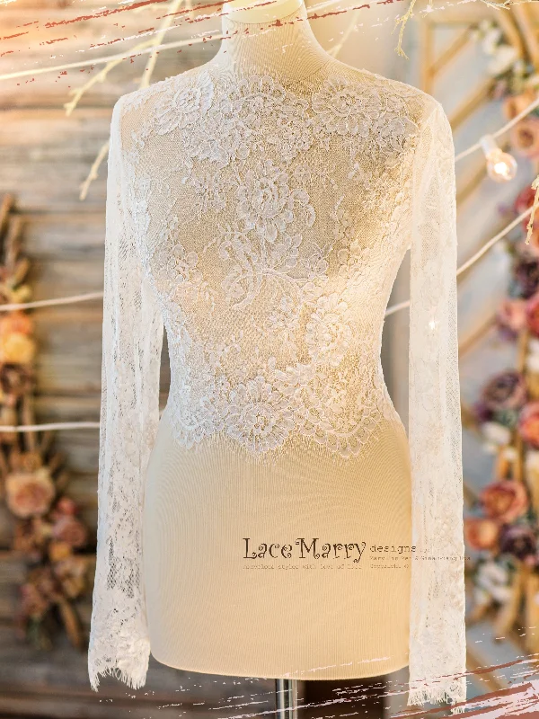 Weekend Specials to Cherish MAGNOLIA #2 / Elegant Lace Bolero with Long Sleeves