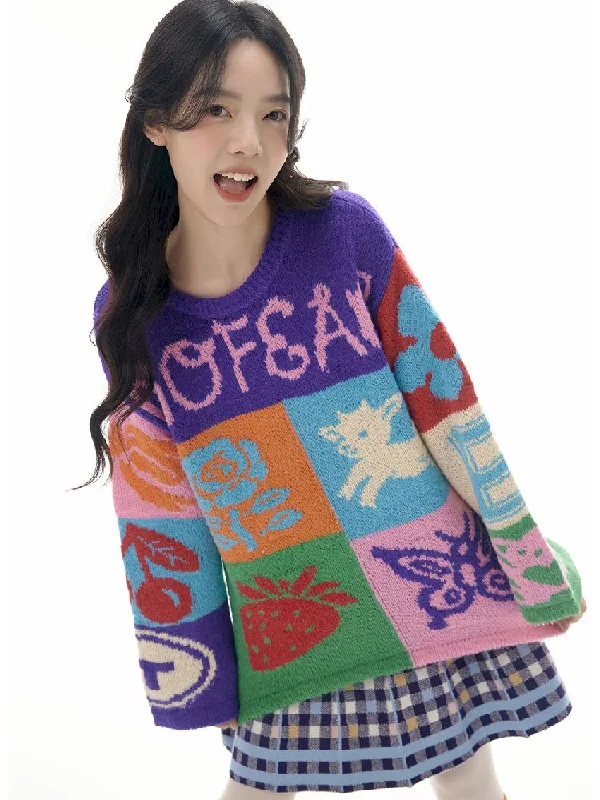 Weekend Savings Spree LOOSE WOOL KNIT SWEATER [S0000010523]