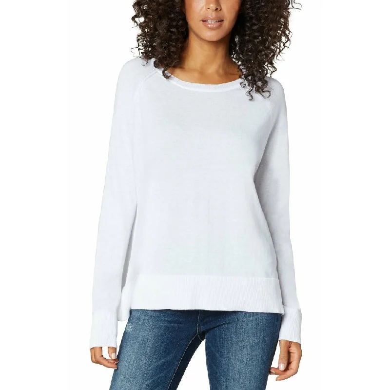 Clearance Sale Raglan Sweater With Side Slits