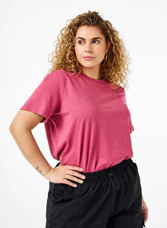 Great Deals Zizzi Harlin T-Shirt in Pink