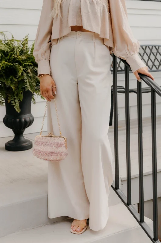 Early Access Mara Wide Leg Trouser Pant*