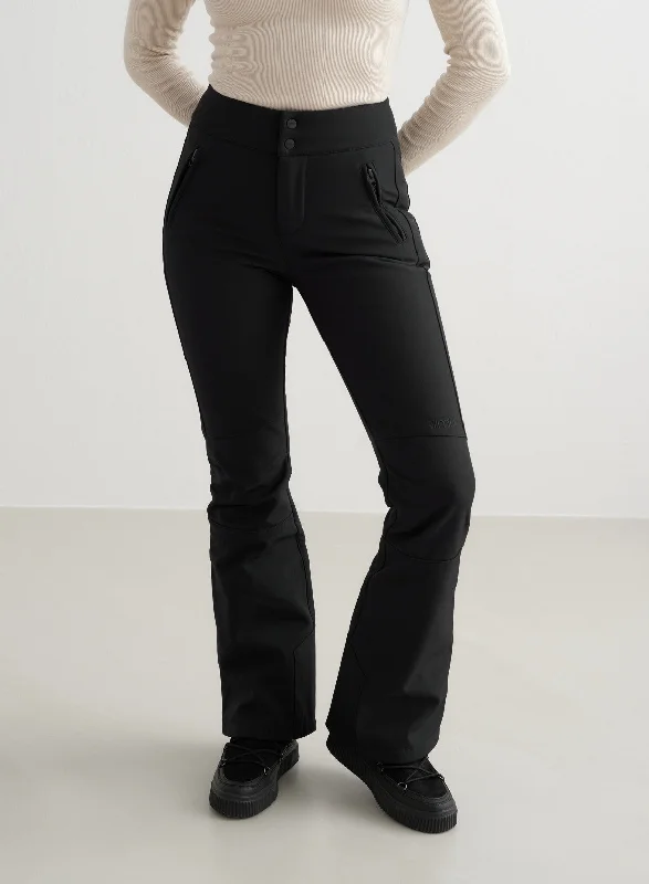 Super Sale Black Stretch Thermo Pants