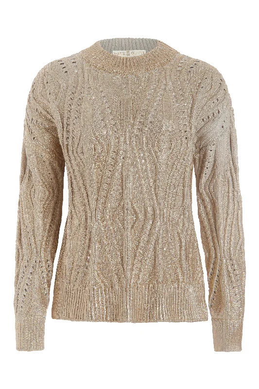 Price Drop Maxine Sweater in Chrome